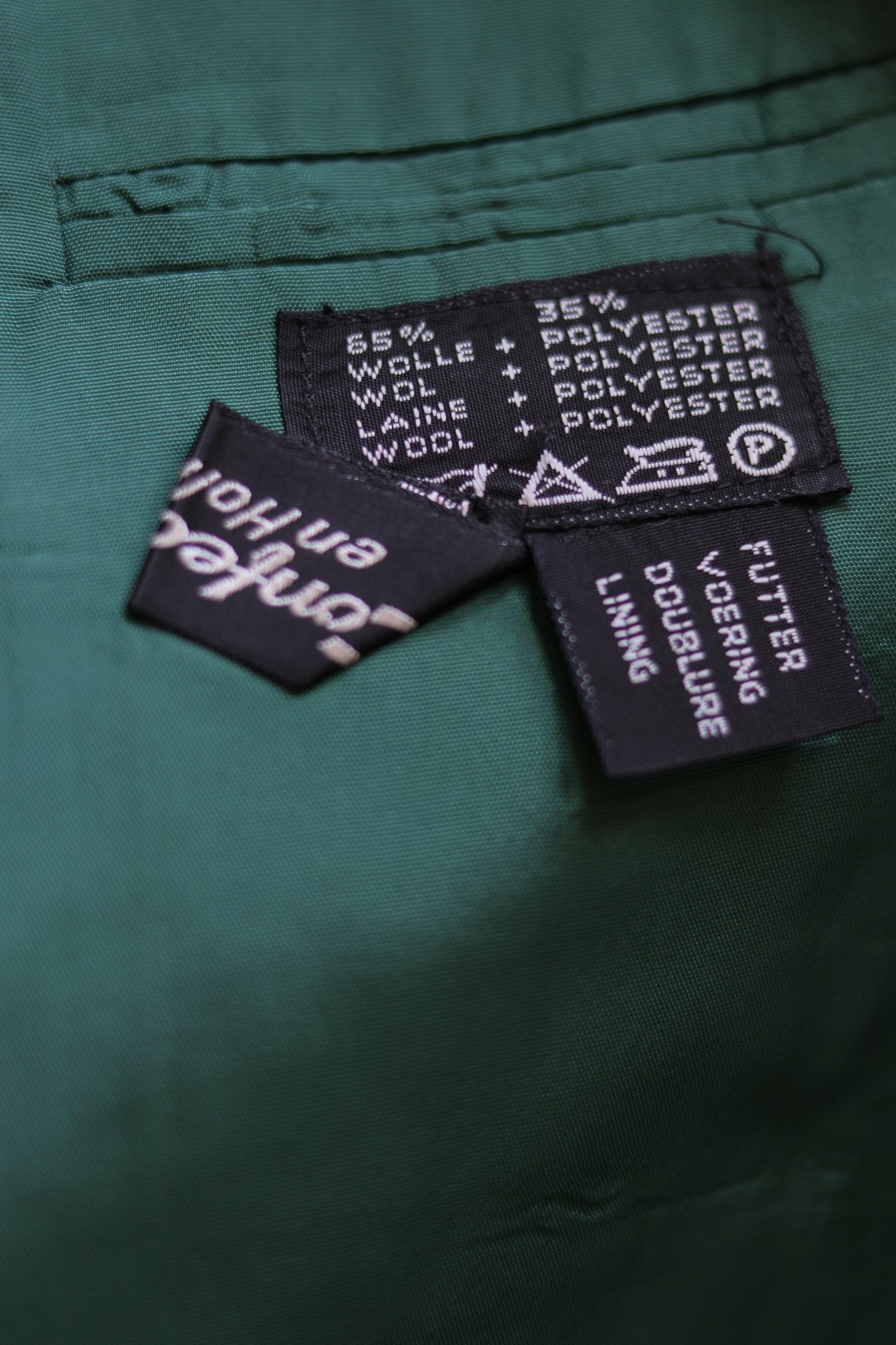 Sur mesure blazer à motifs