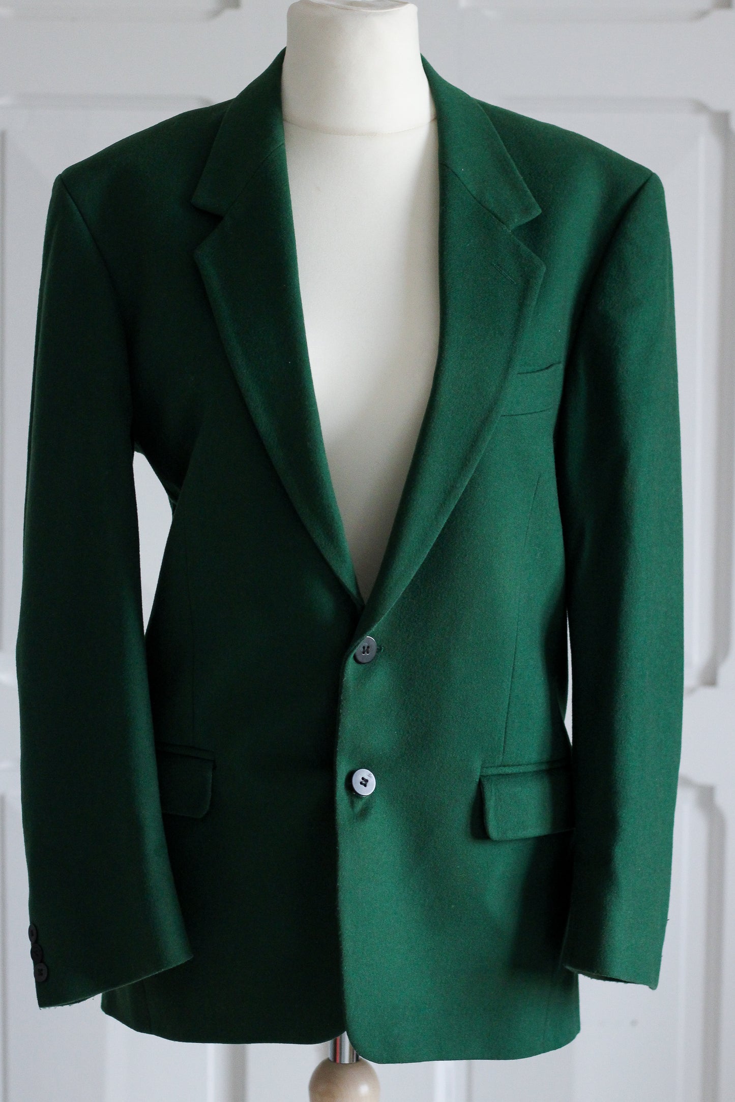 Blazer vintage en cachemire et laine