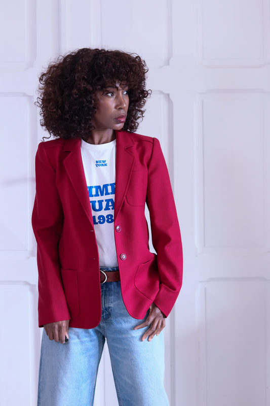 Jean Bailly blazer en laine