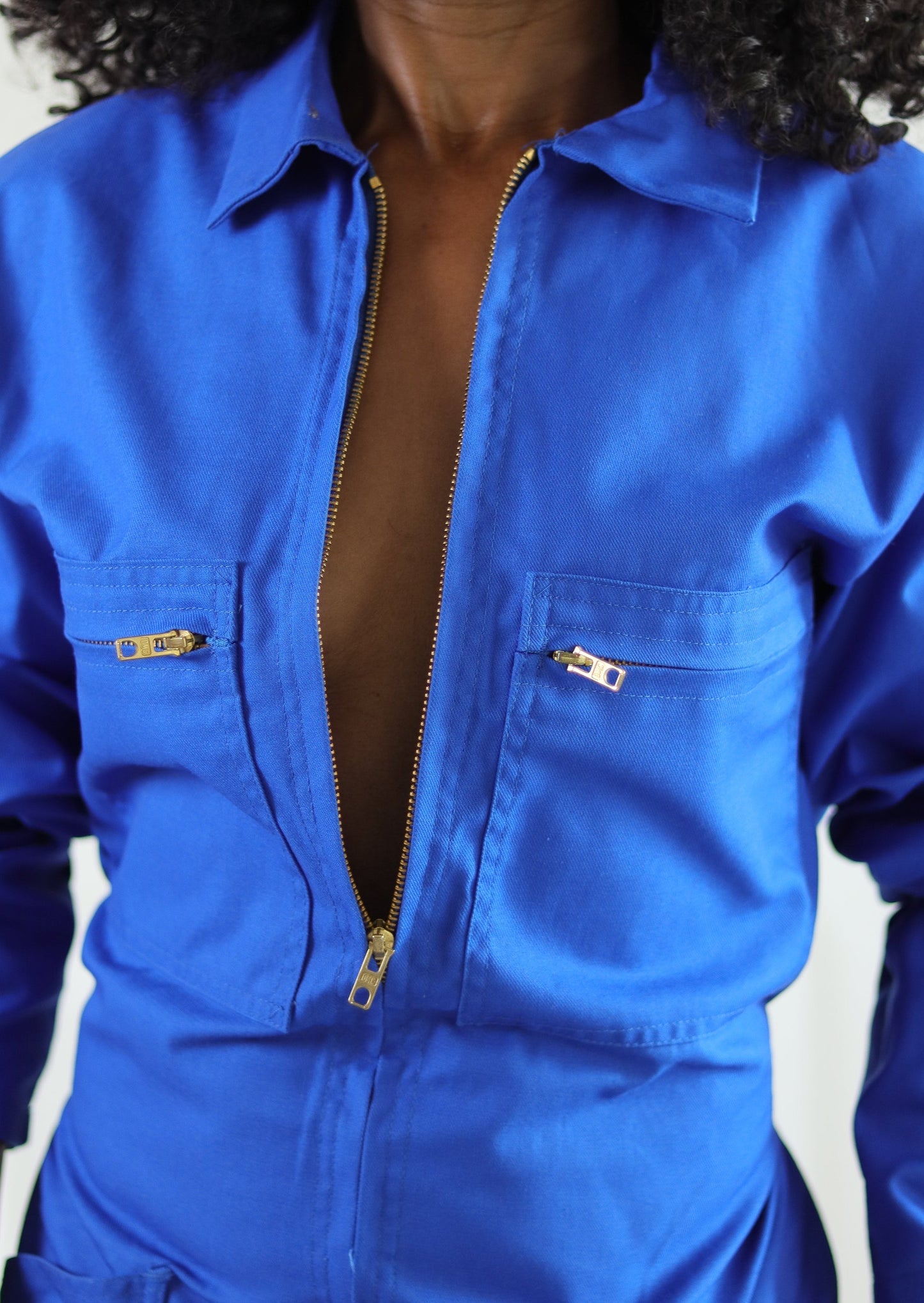 Bleu de travail vintage customisé