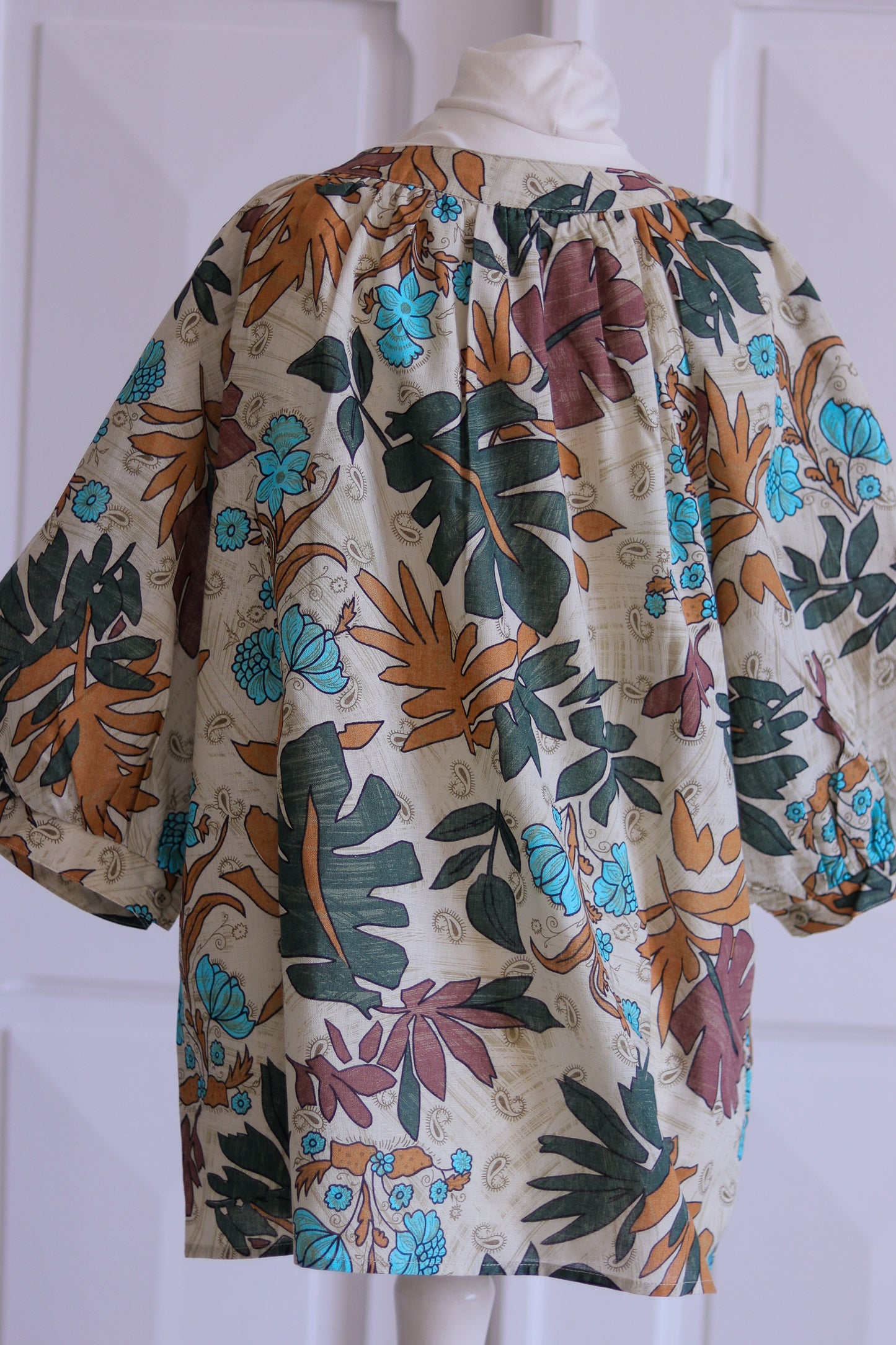 Vincent Bastien blouse florale