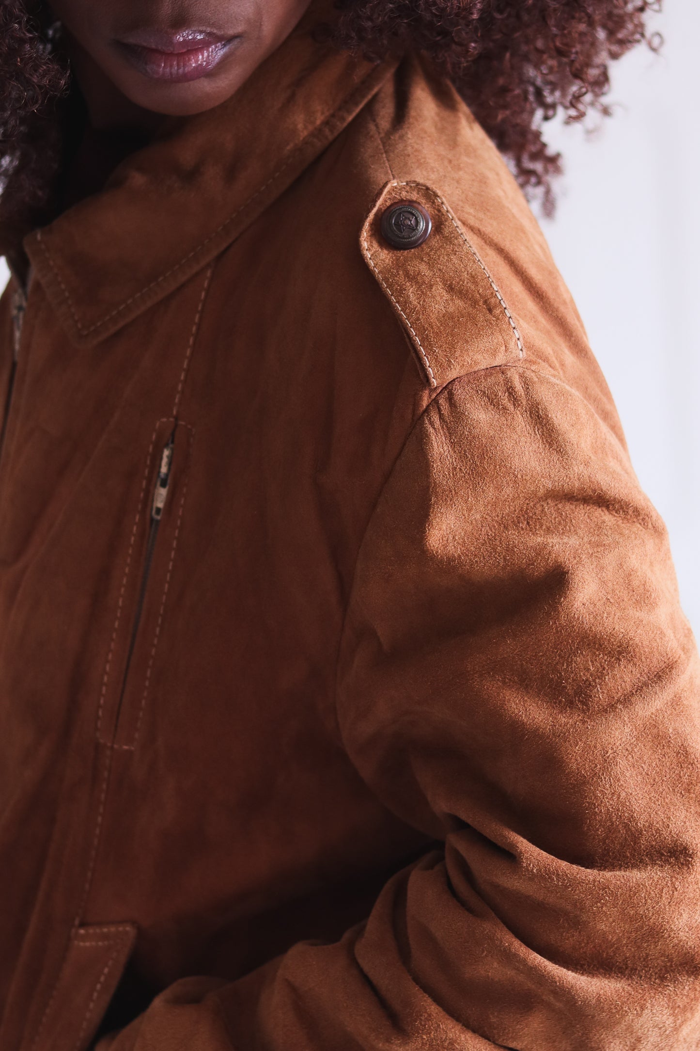 Mascoff veste en daim