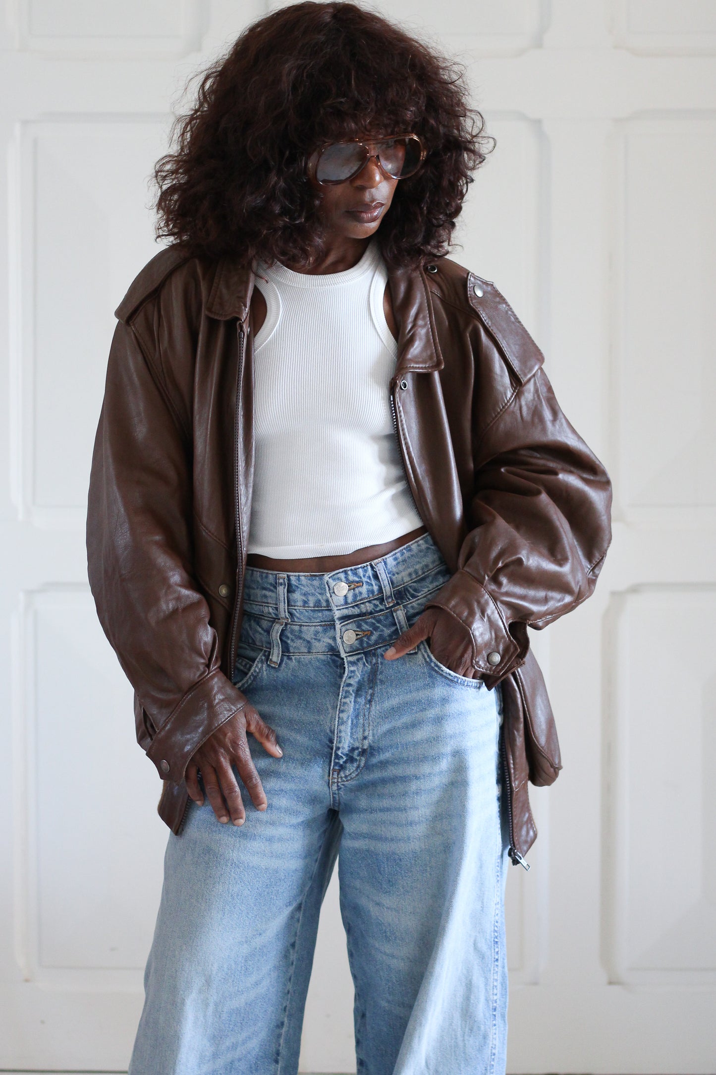 Made in Franche blouson cuir bombers