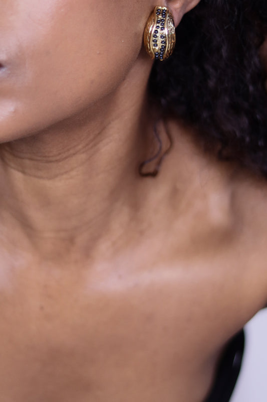 Boucles d'oreilles années 1990