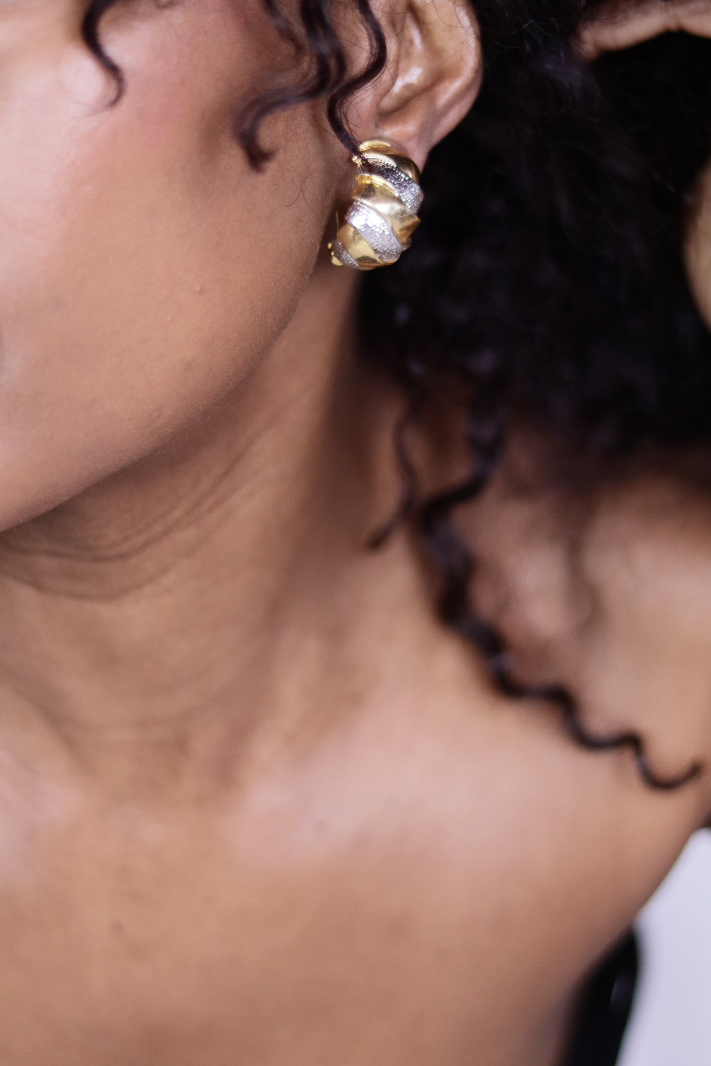 Boucles d'oreilles années 1990