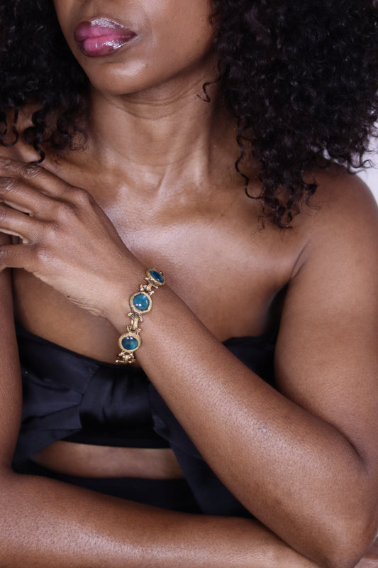 Bracelet en perle de verre