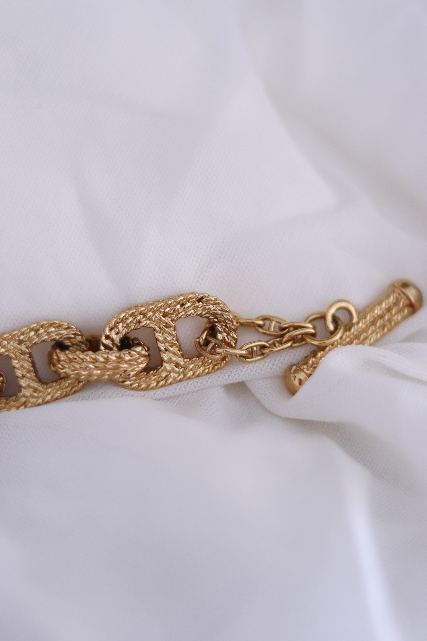 Bracelet chaine gourmette