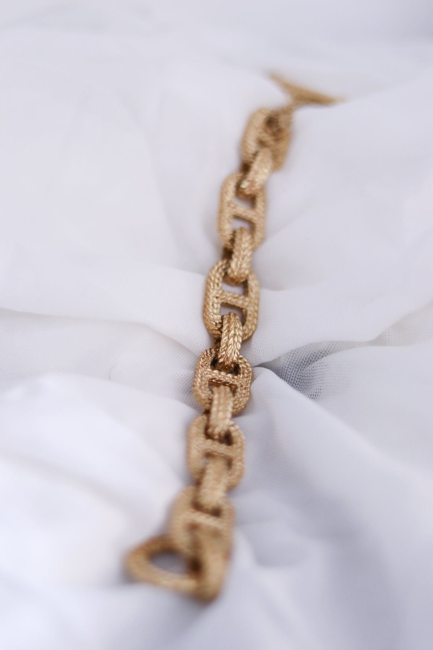 Bracelet chaine gourmette