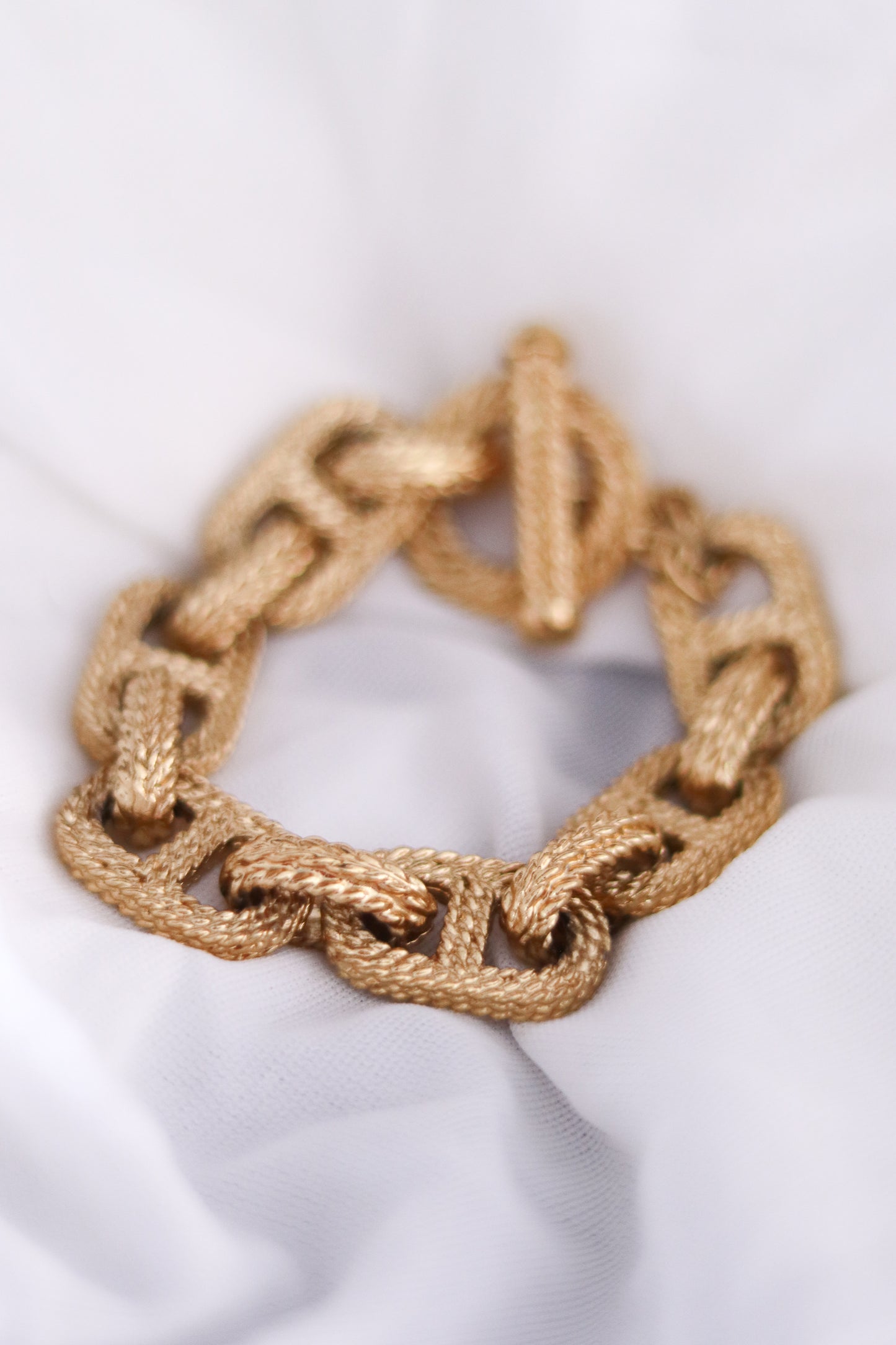 Bracelet chaine gourmette