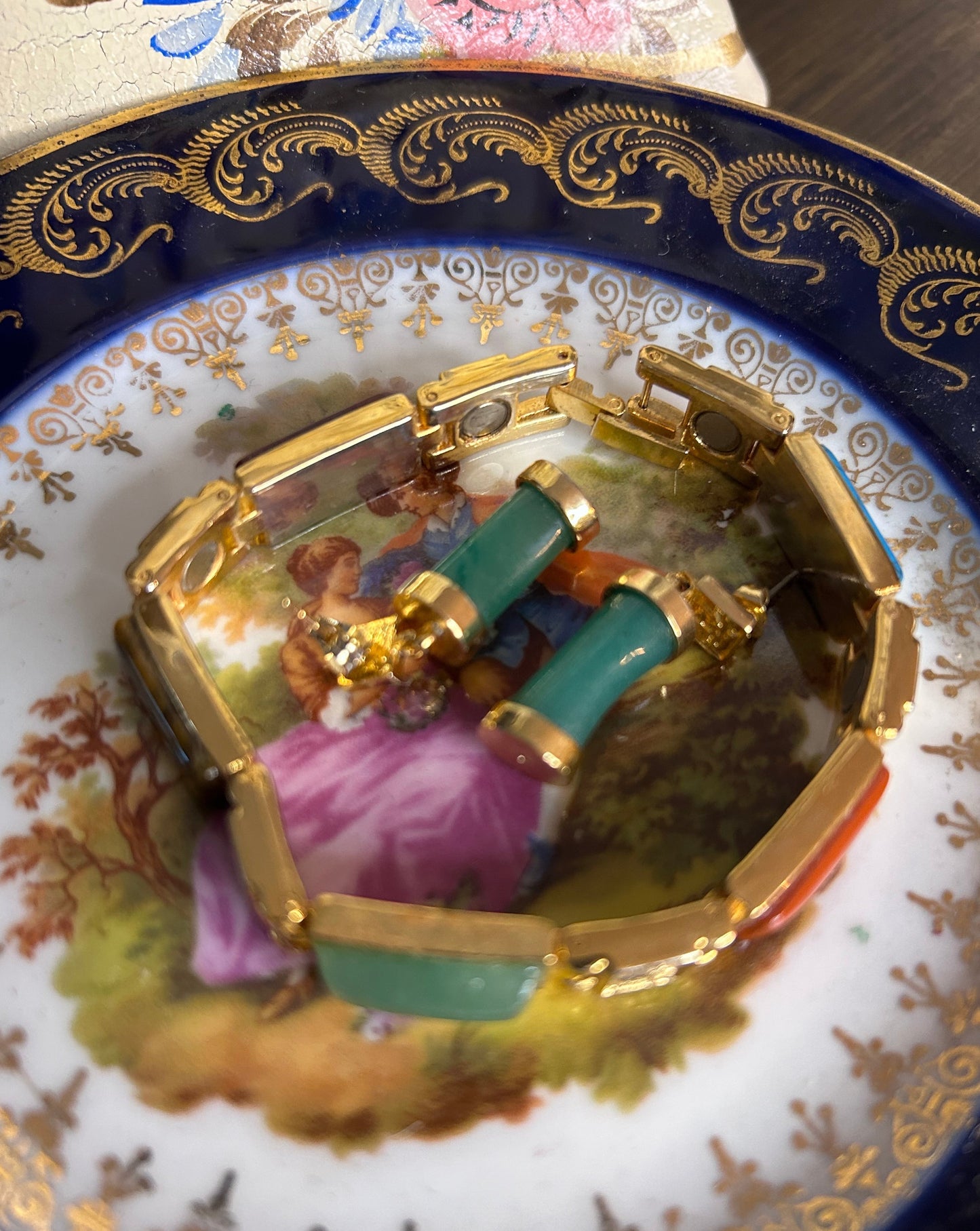 Parure bracelet et boucles d'oreilles