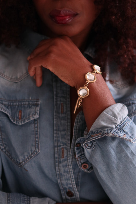 Bracelet vintage Biche de Bere