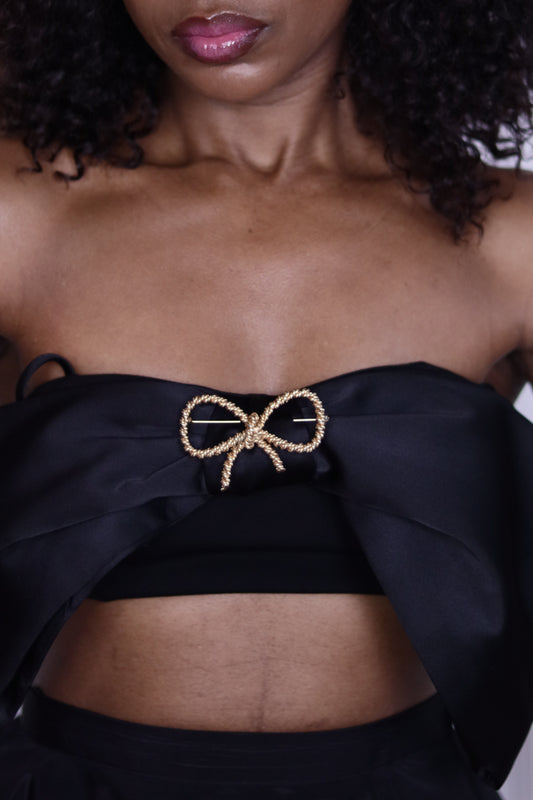 Broche noeud P&M Paris