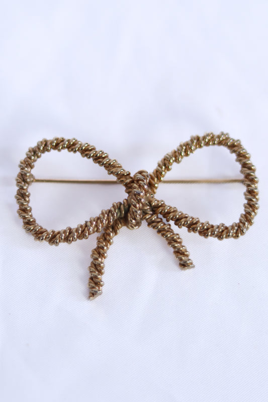 Broche noeud P&M Paris