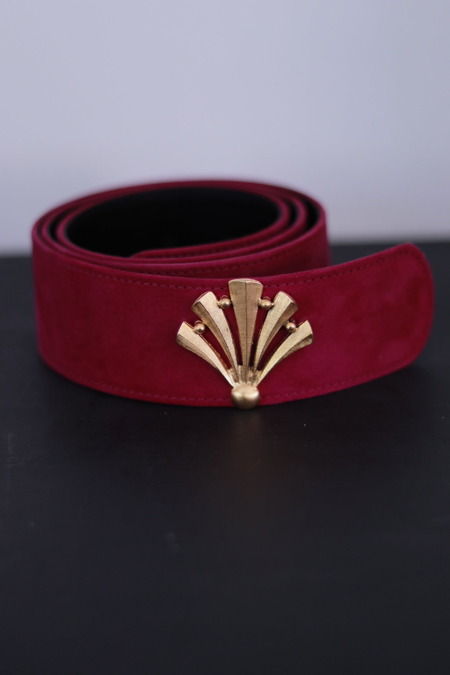 Ceinture Bailly velour daim
