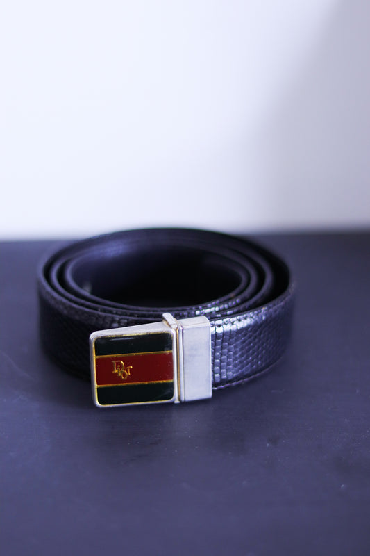 Ceinture Dior en cuir