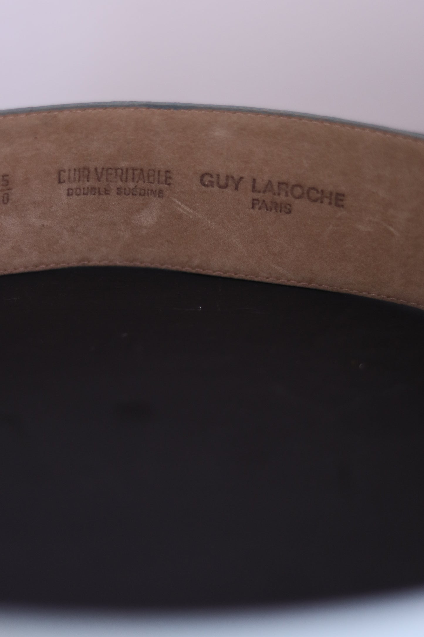 Ceinture cuir Guy Laroche