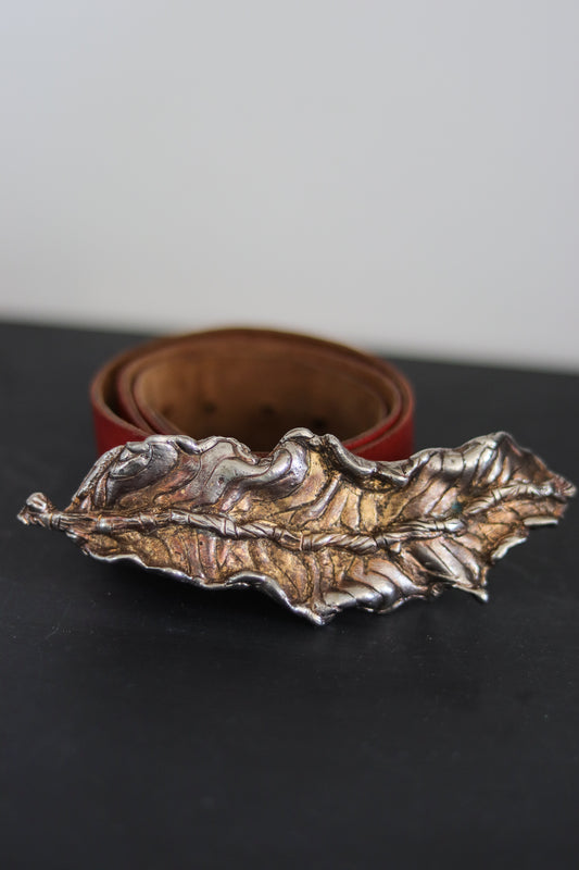 Ceinture artisanale en cuir