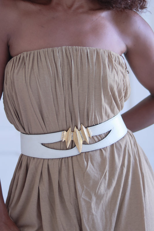 Ceinture cuir Léo Isba