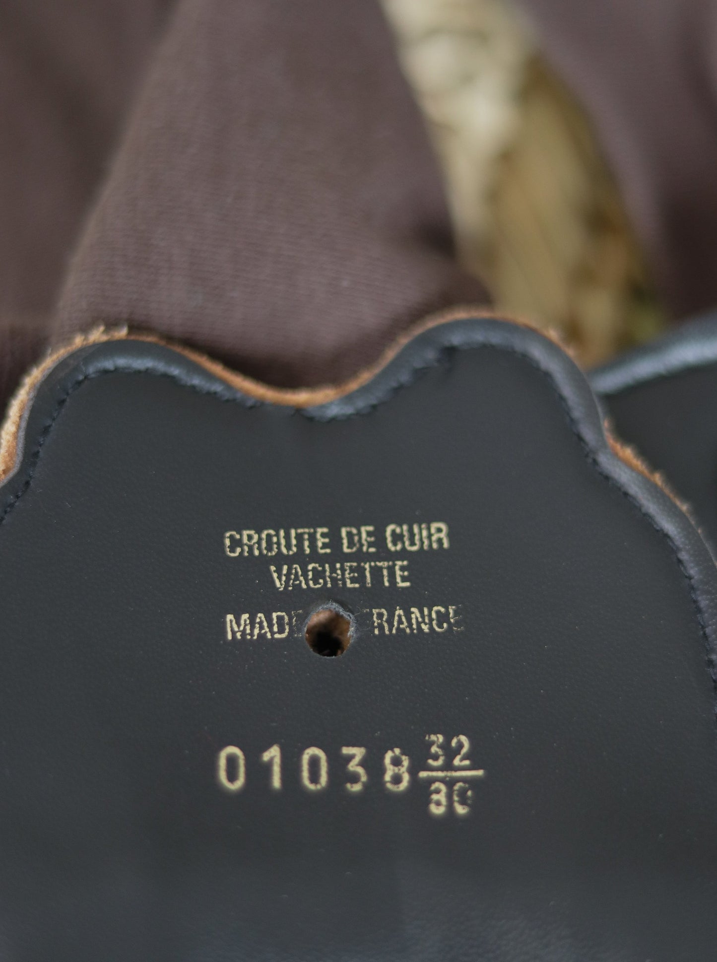 Ceinture vintage en tissu