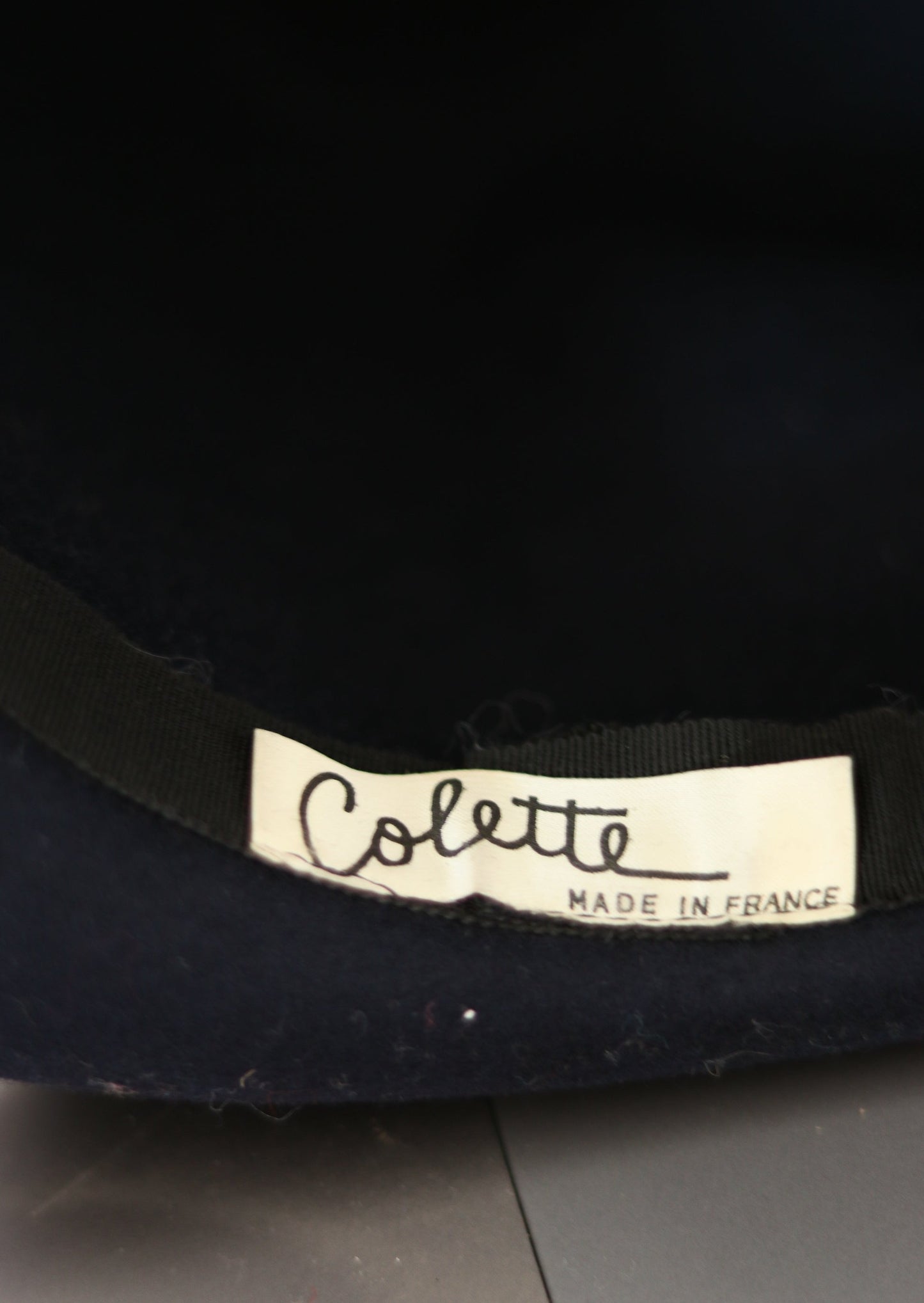 Chapeau cloche Colette