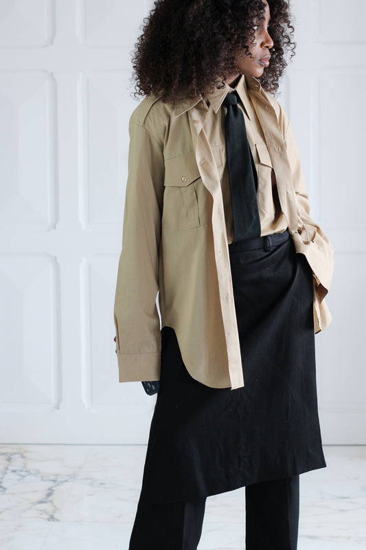 Chemise uniforme de travail vintage