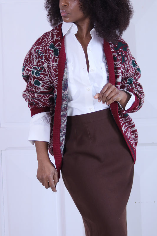 Givengy jupe chocolat