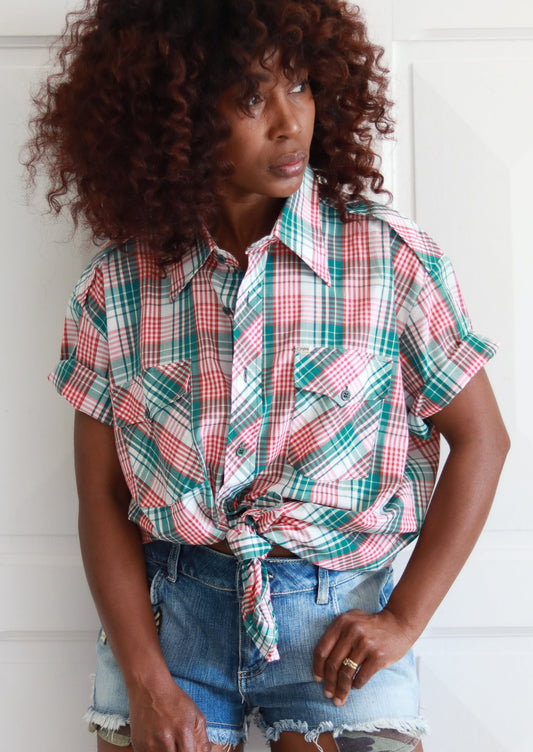 JINGLERS chemise à carreaux