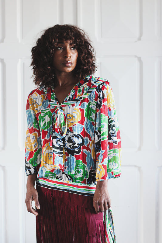 Kanga Collection blouse fluide