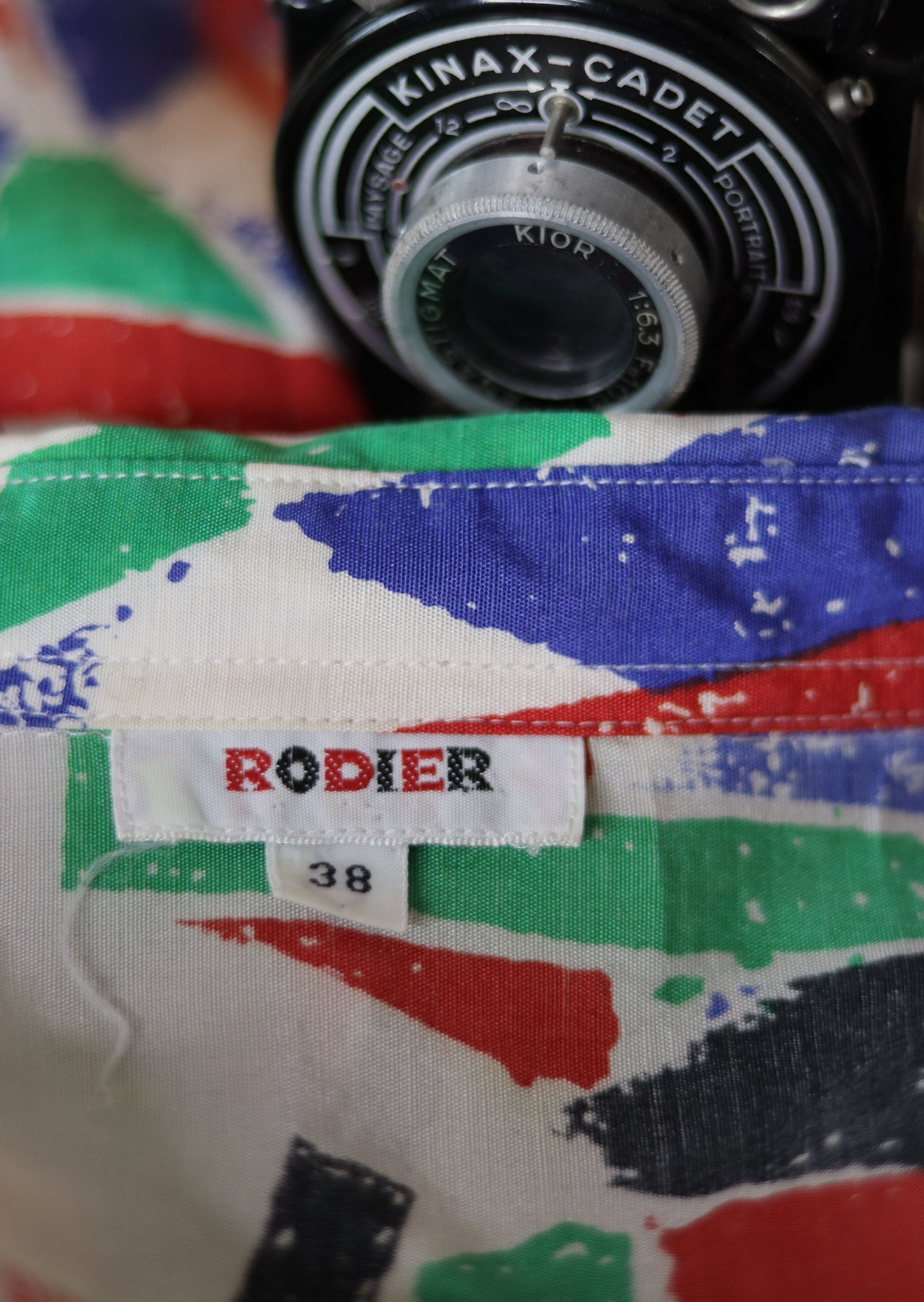 RODIER chemisier à motifs