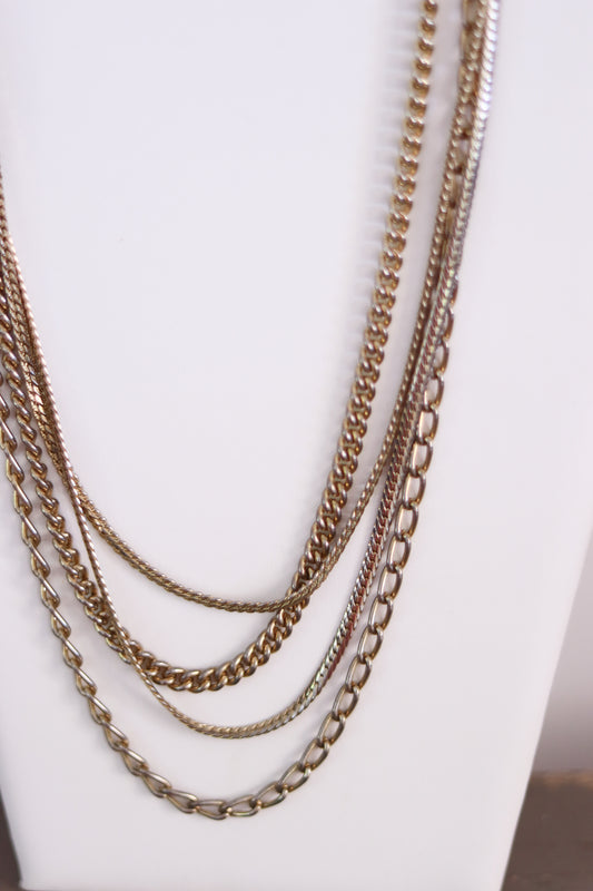 Collier chaine vintage