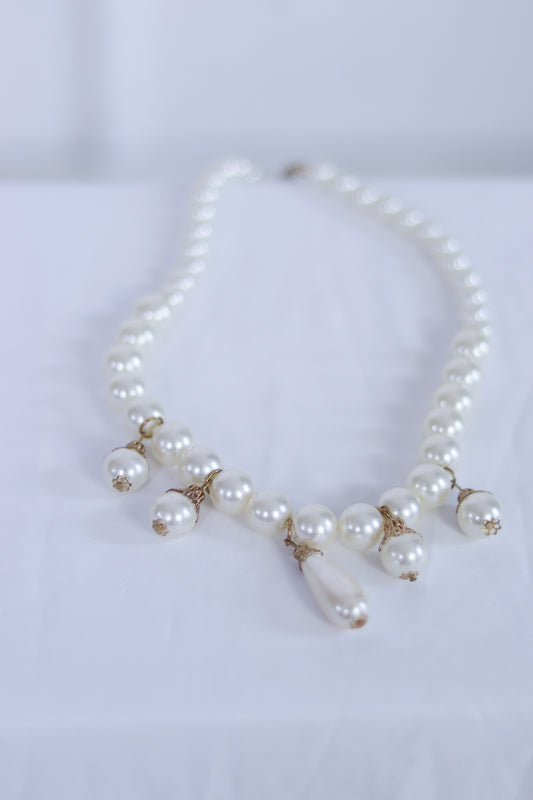 Collier en perles fantaisies