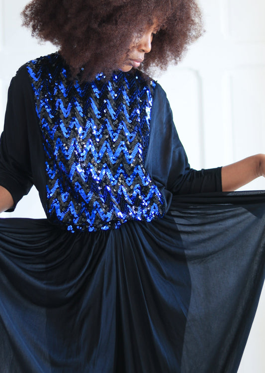 CORNELIUS Combinaison cocktail vintage 1980