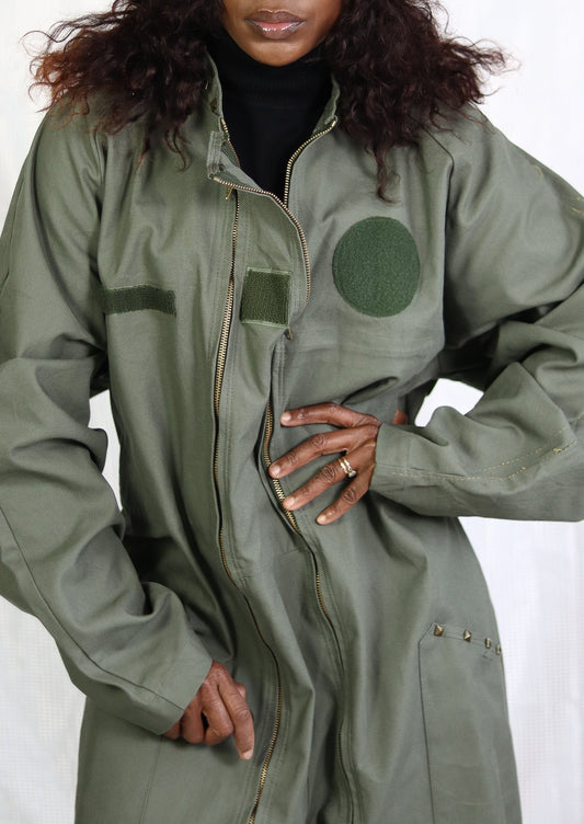 Combinaison armée vintage Girl