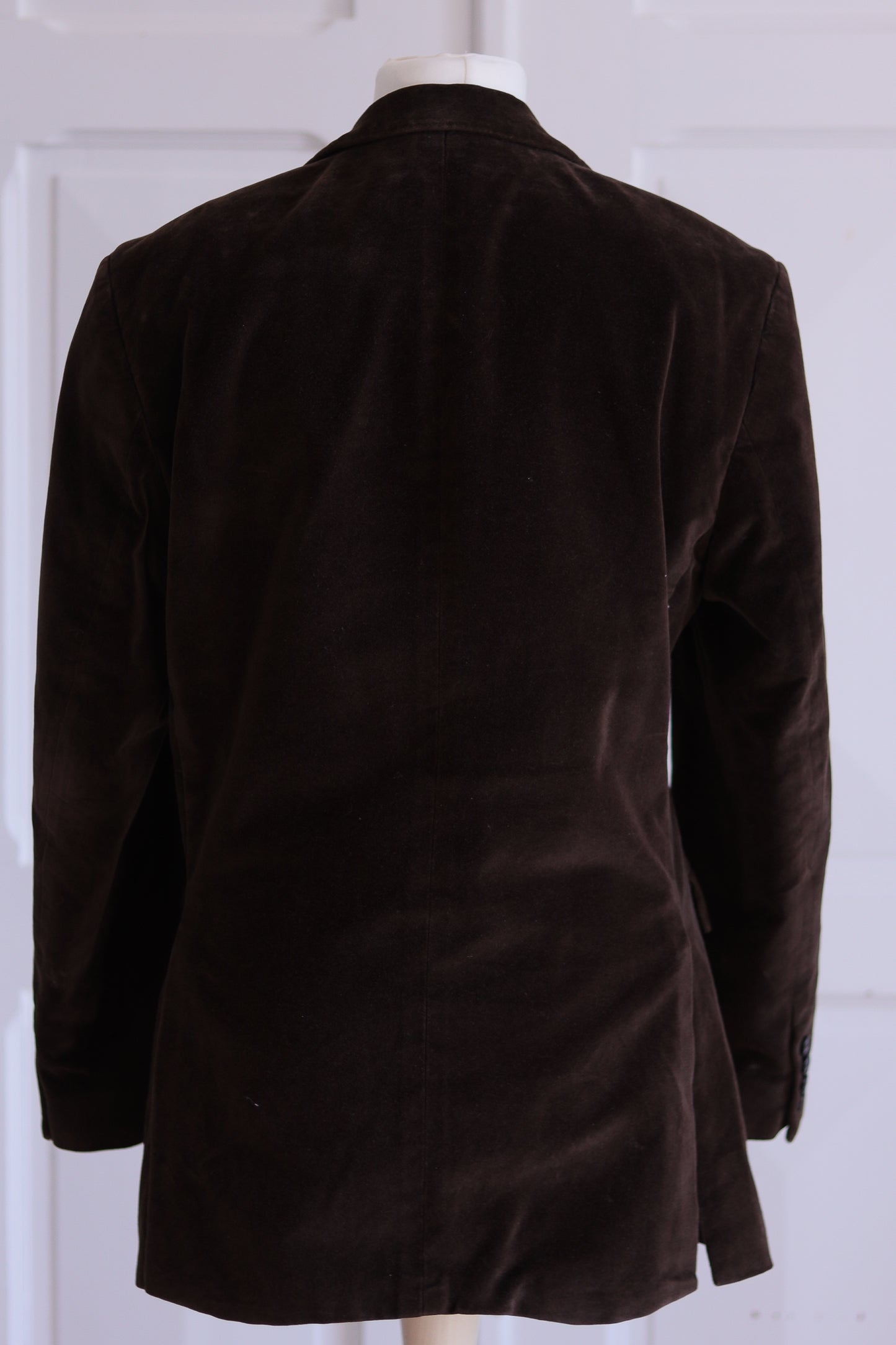 Dormeuil costume en velours