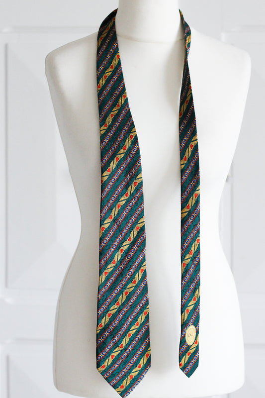 Christian Dior cravate en soie