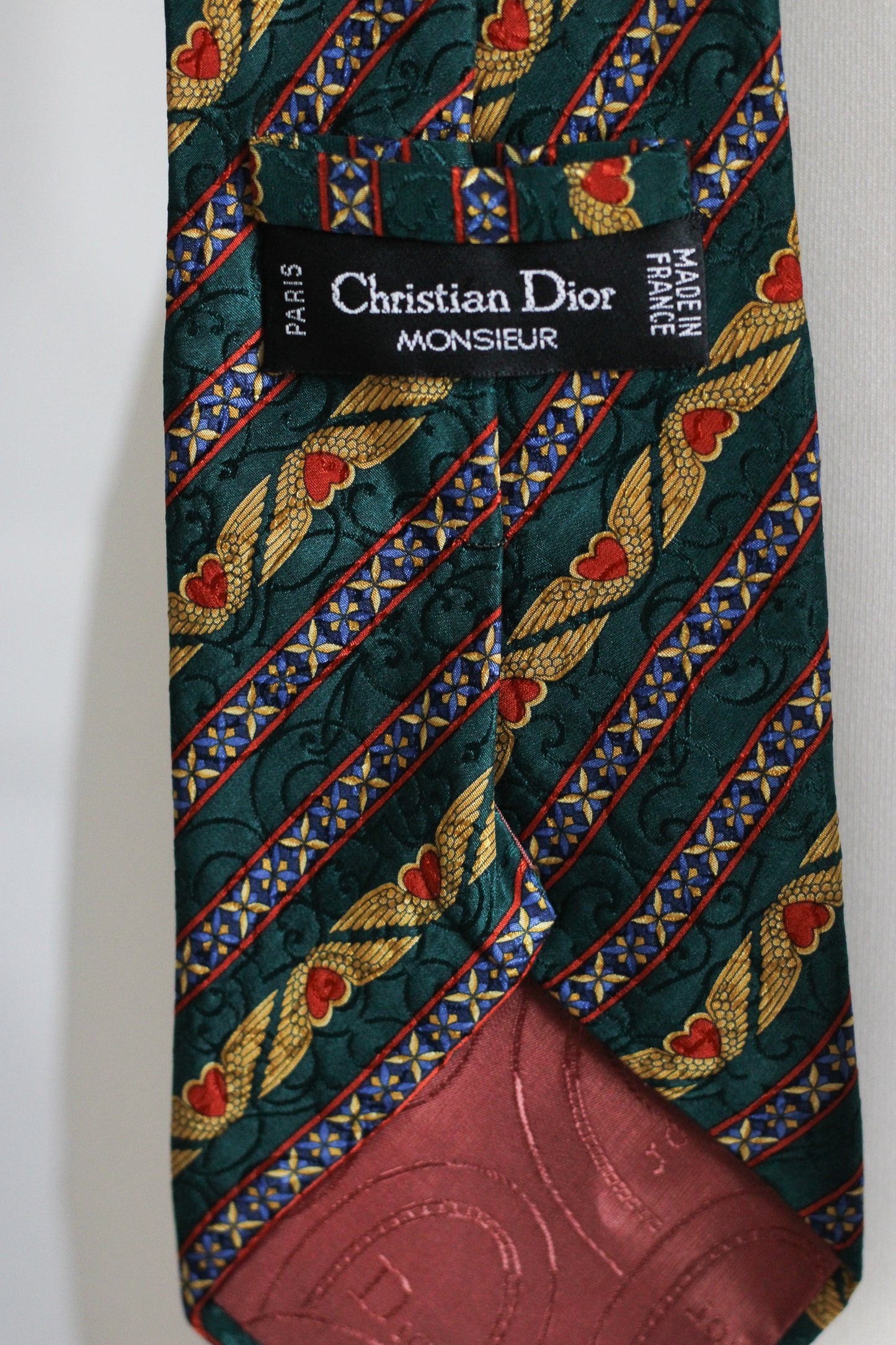 Christian Dior cravate en soie