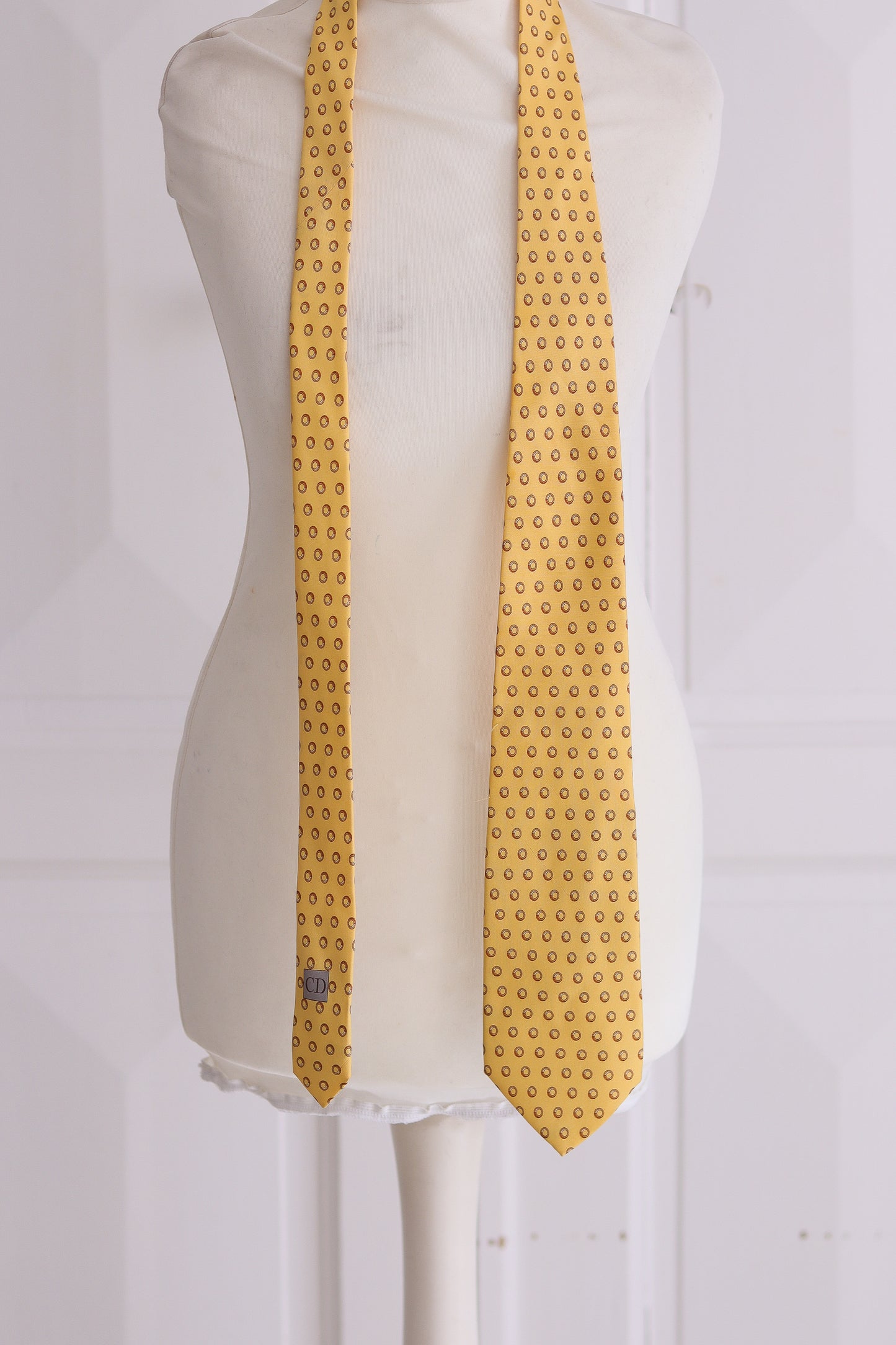 Dior cravate à motif