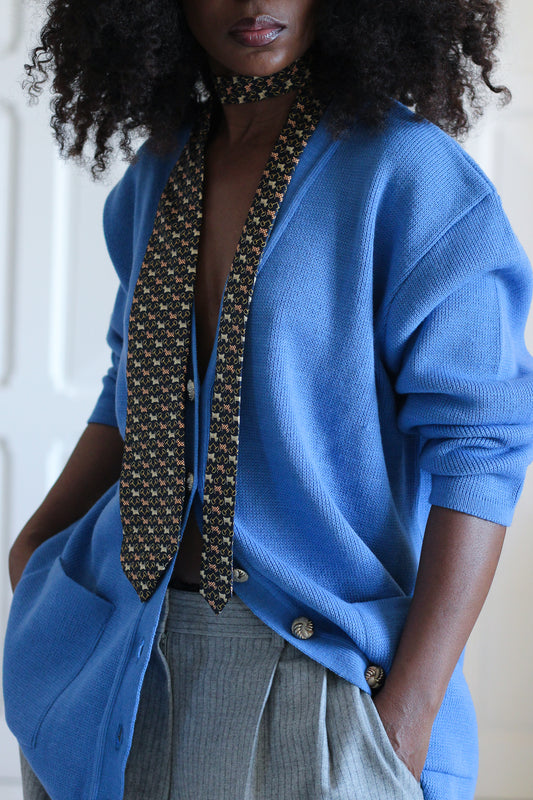 Lancel cravate en soie