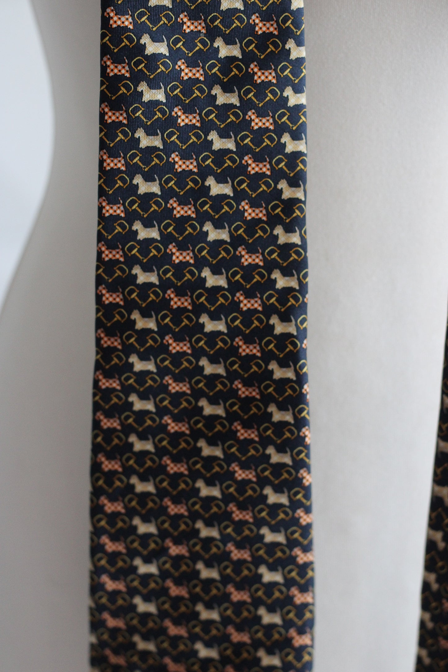 Lancel cravate en soie