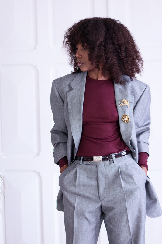 Alexandre tailleur pantalon laine vierge