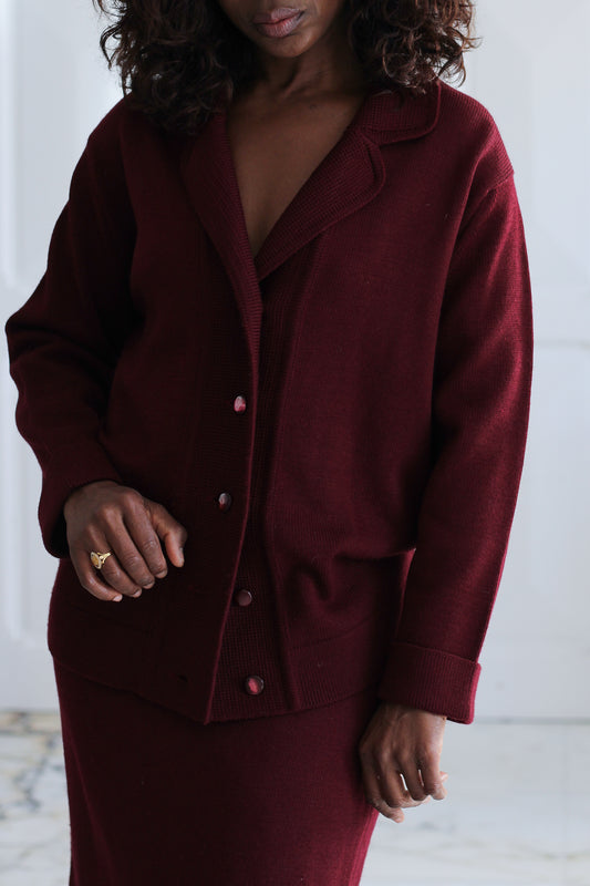 Moriss ensemble jupe en laine
