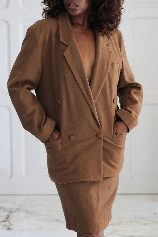 Ensemble tailleur jupe vintage fabrication française