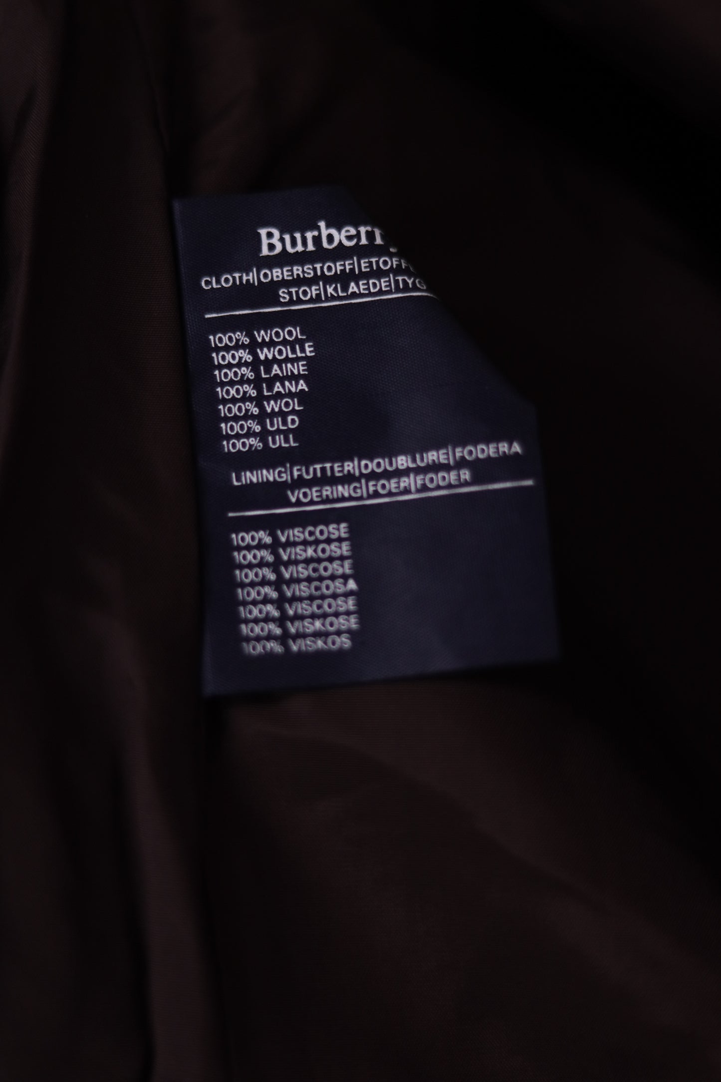 Burberry's ensemble jupe en laine