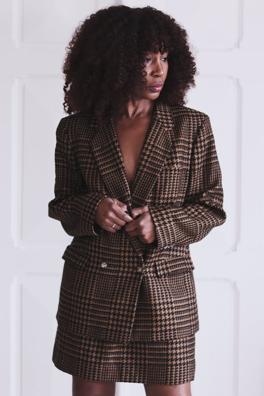 Burberry's ensemble jupe en laine