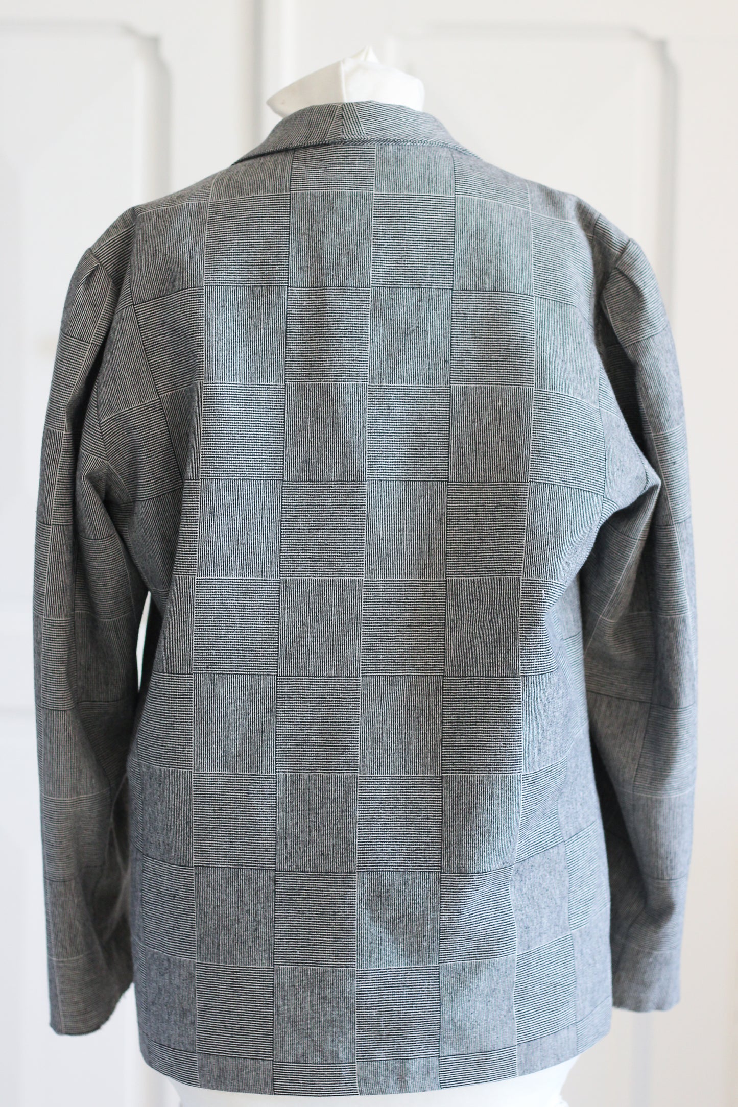Ensemble jupe motifs carreaux