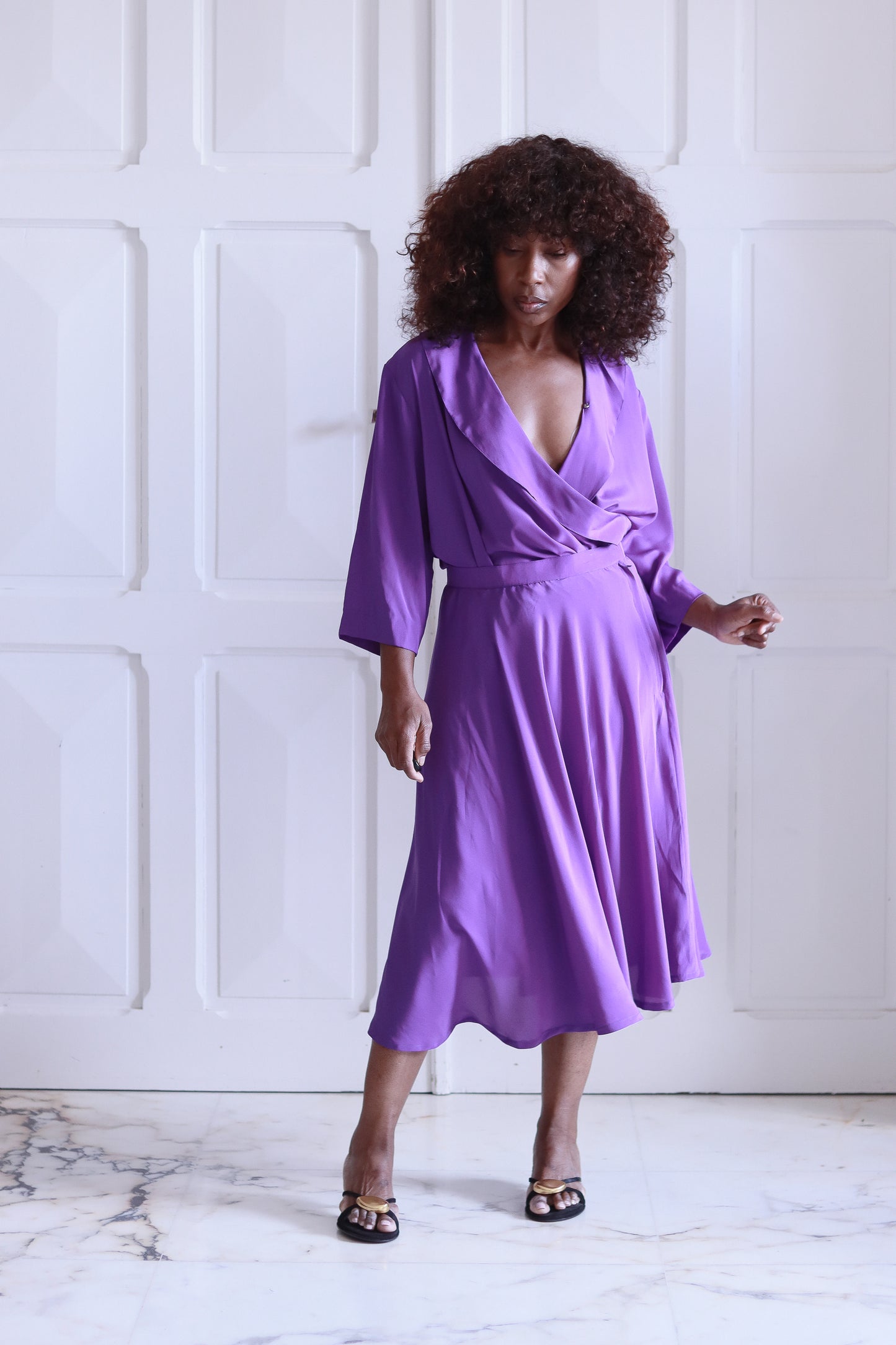Ensemble jupe violet