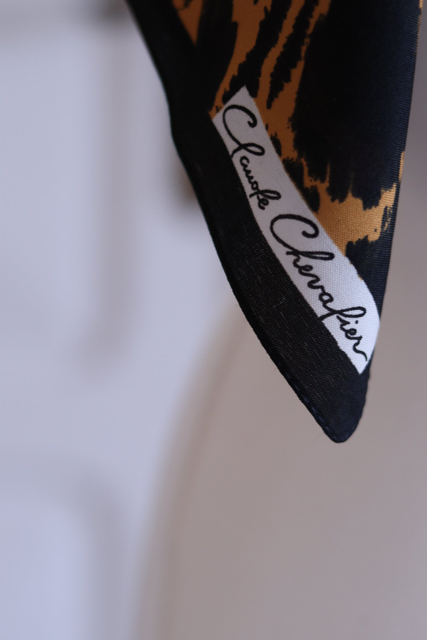 Claude Chevalier foulard imprimé