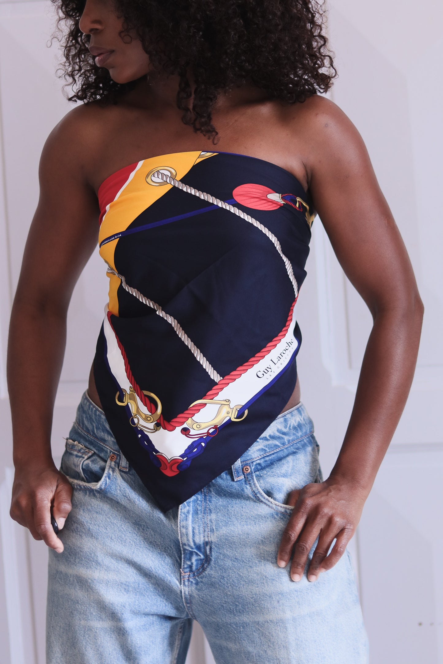 Guy Laroche foulard à motif