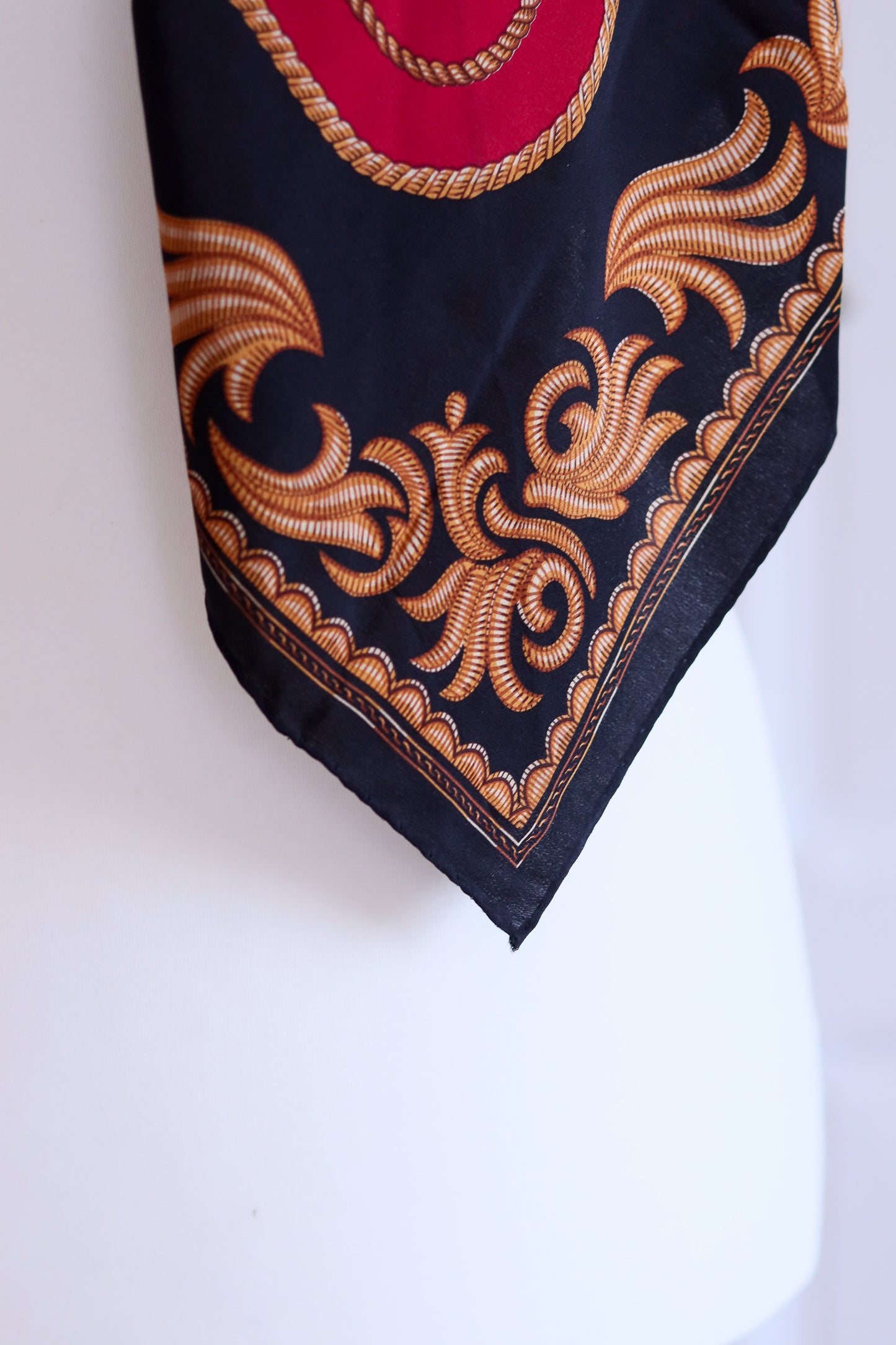 Foulard vintage en soie
