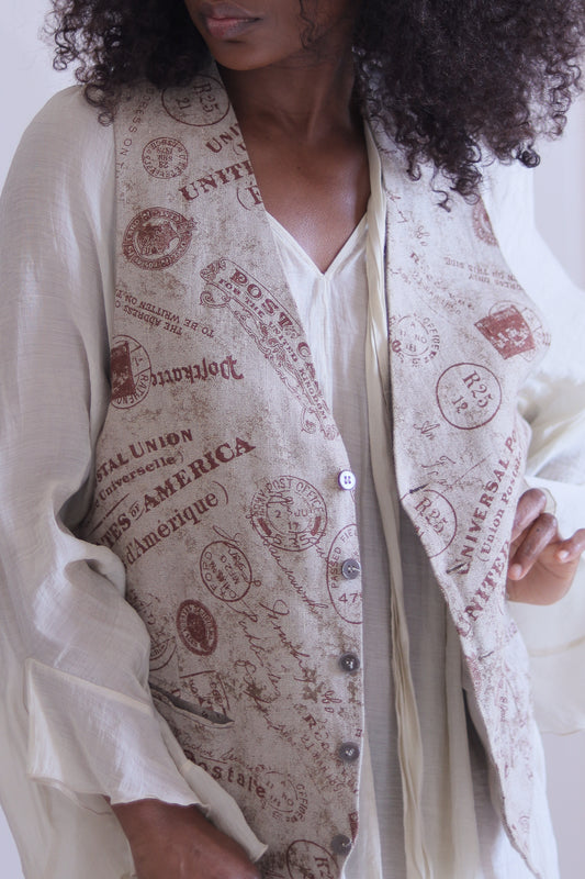 Le Baron Gilet imprimé